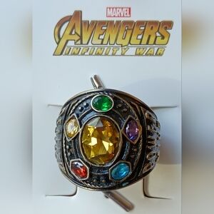 Marvel Avengers Infinity Gauntlet Stones Class Ring Size 9 New NOS 2019…